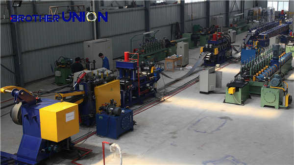 Road Barrier Post Roll Forming Machine