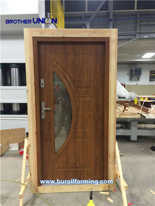 pre-painted door and frame assembled